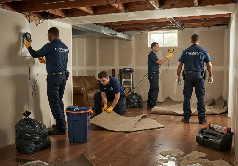 Flood DamageMaterial Assessment and Debris Removal process in Meadowlakes, TX