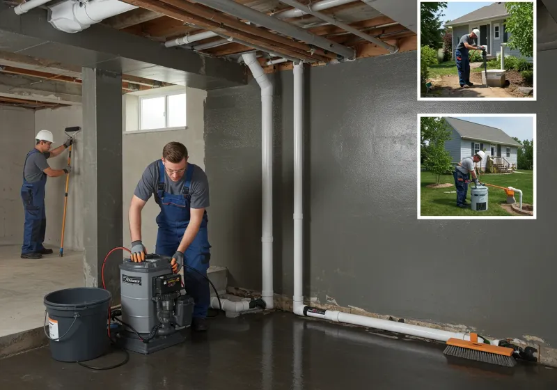 Basement Waterproofing and Flood Prevention process in Meadowlakes, TX
